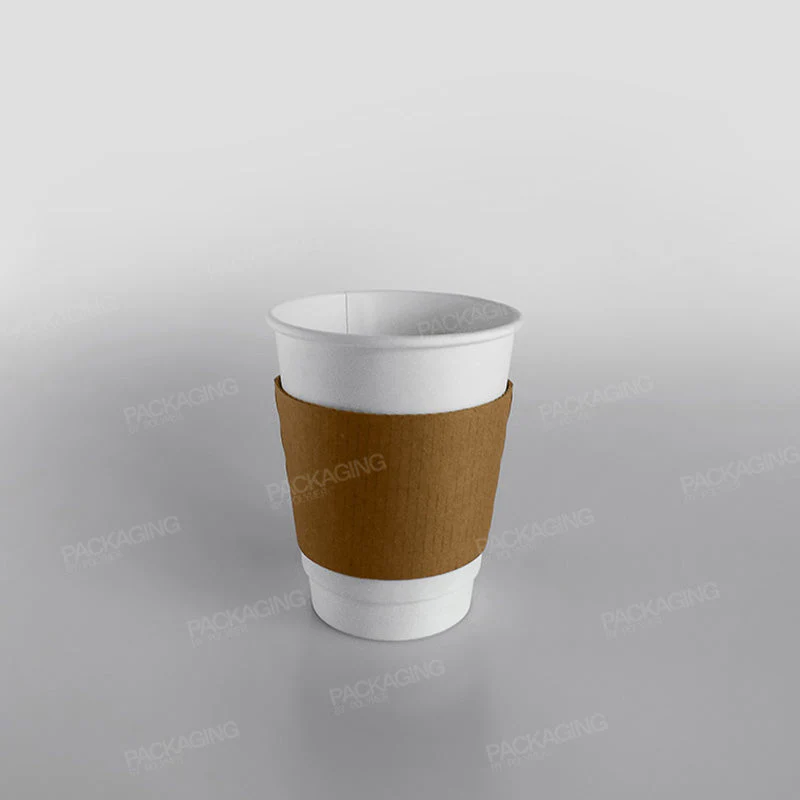 Brown Coffee Cup Sleeve - Image 3