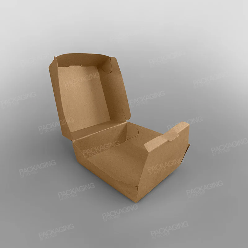 Clamshell Kraft Burger Box - Image 3