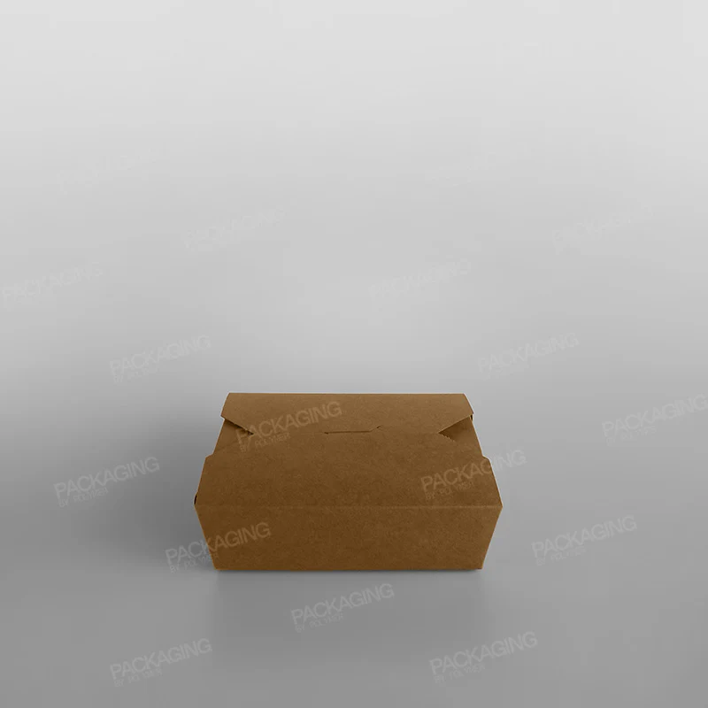 Compostable Leakproof Container, Brown - Image 12