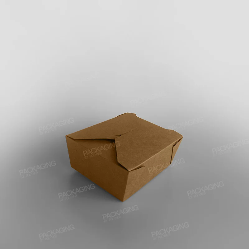 Compostable Leakproof Container, Brown - Image 13