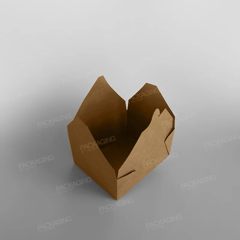Compostable Leakproof Container, Brown - Image 15