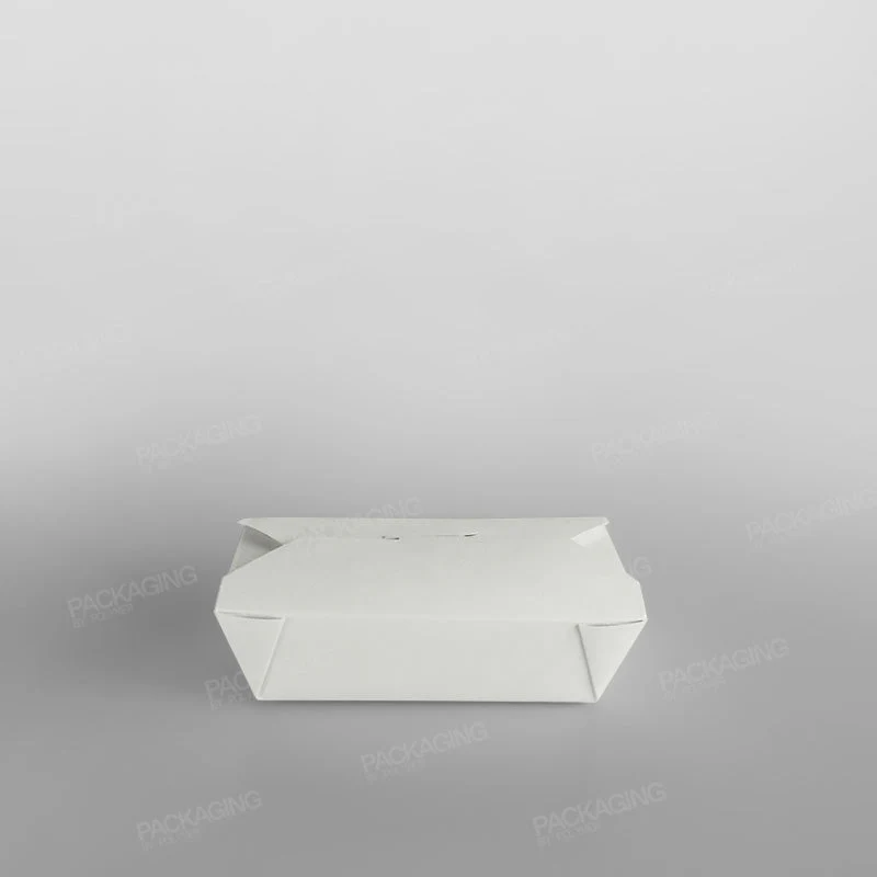 Compostable Leakproof Container, White - Image 11