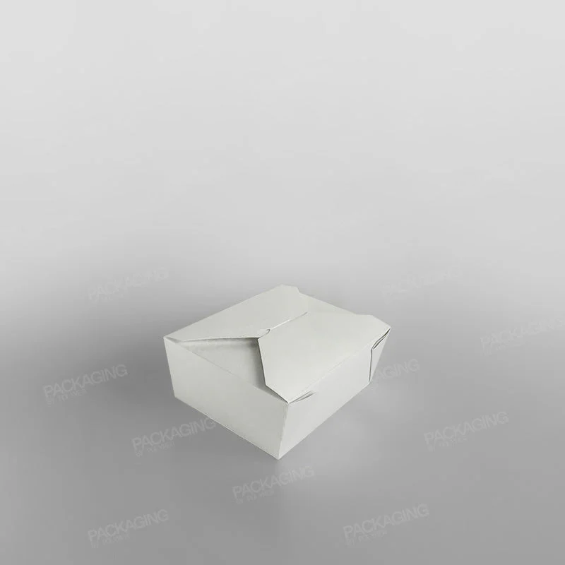 Compostable Leakproof Container, White - Image 13