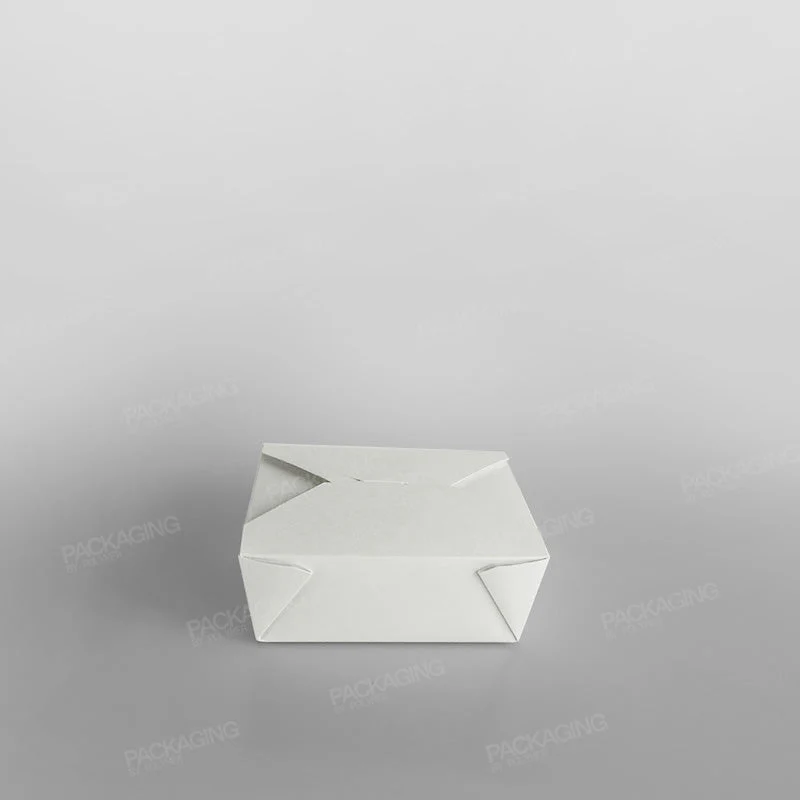 Compostable Leakproof Container, White - Image 14