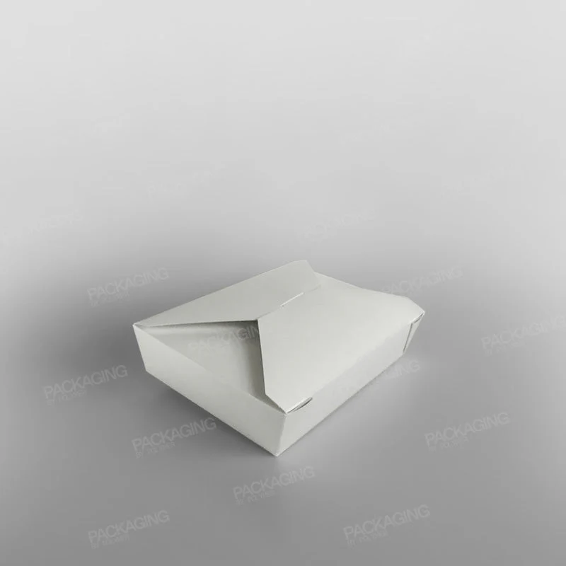 Compostable Leakproof Container, White - Image 16