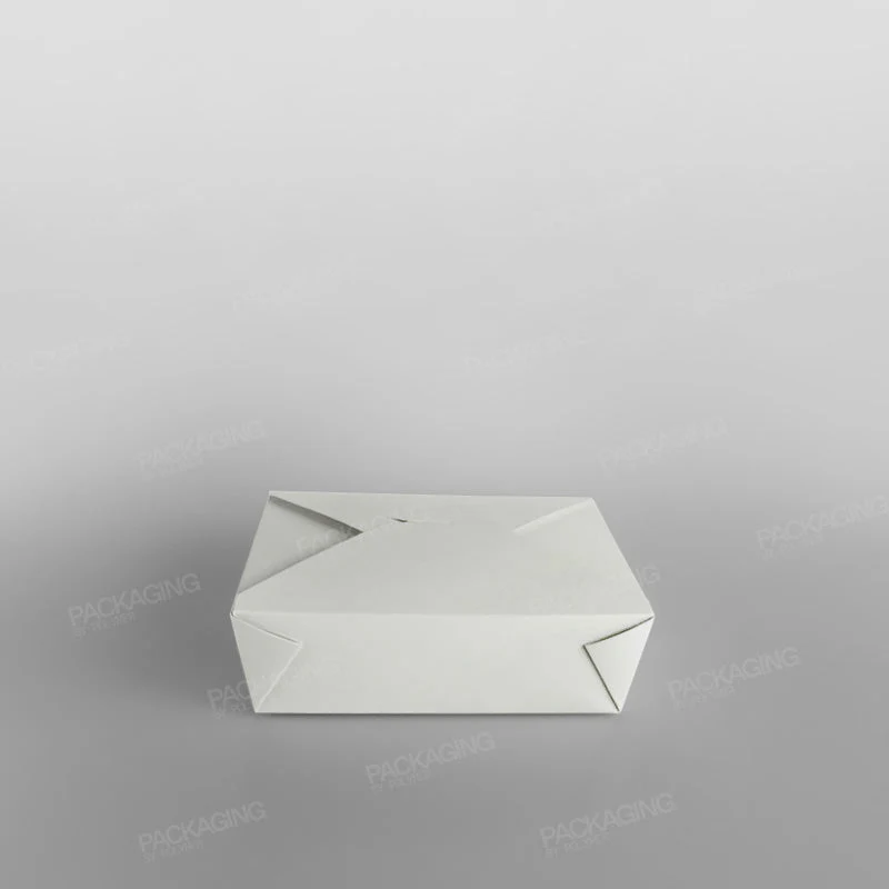 Compostable Leakproof Container, White - Image 20