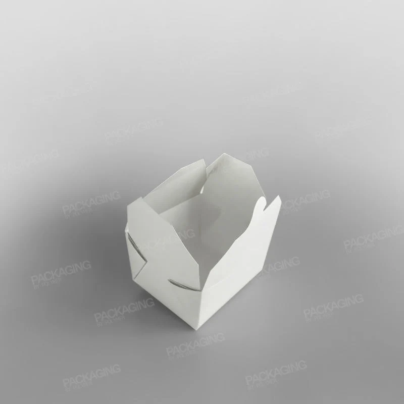 Compostable Leakproof Container, White - Image 3