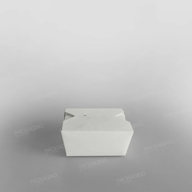 Compostable Leakproof Container, White - Image 5