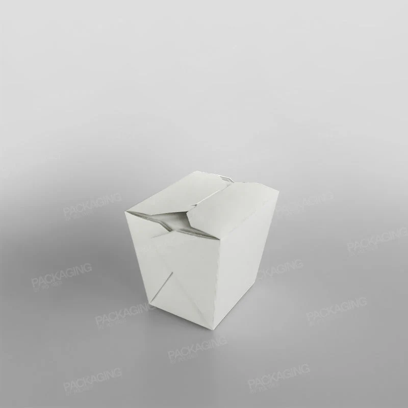 Compostable Leakproof Container, White - Image 7