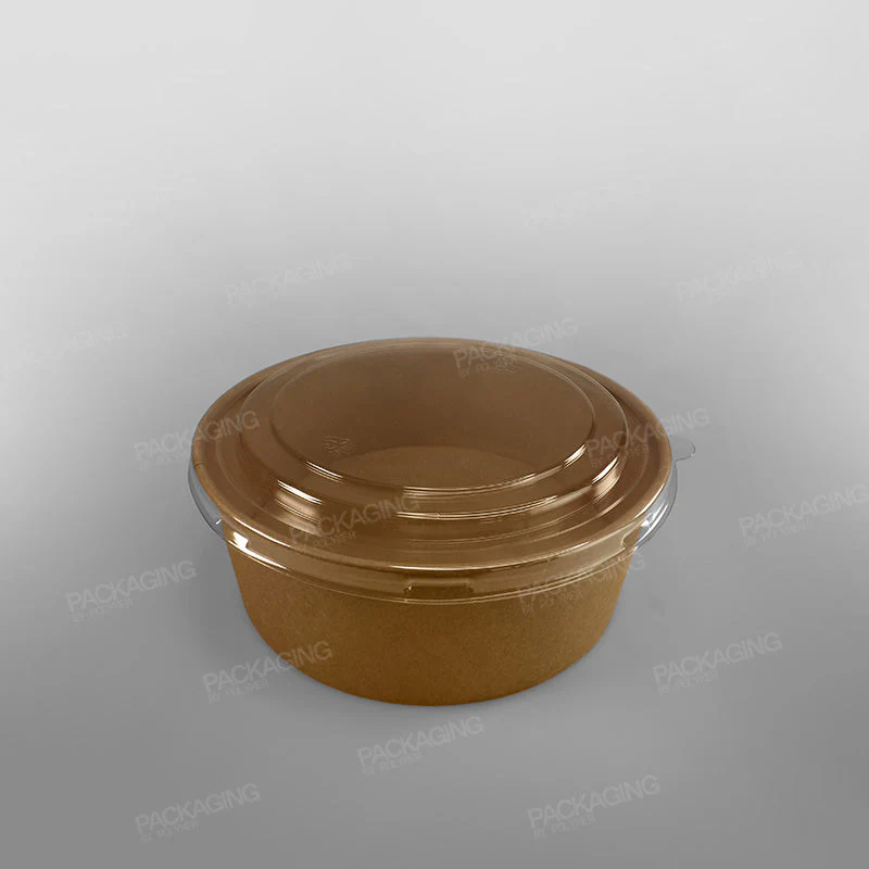 Hippo PET Lid For Food Bowl - Kraft - Image 5