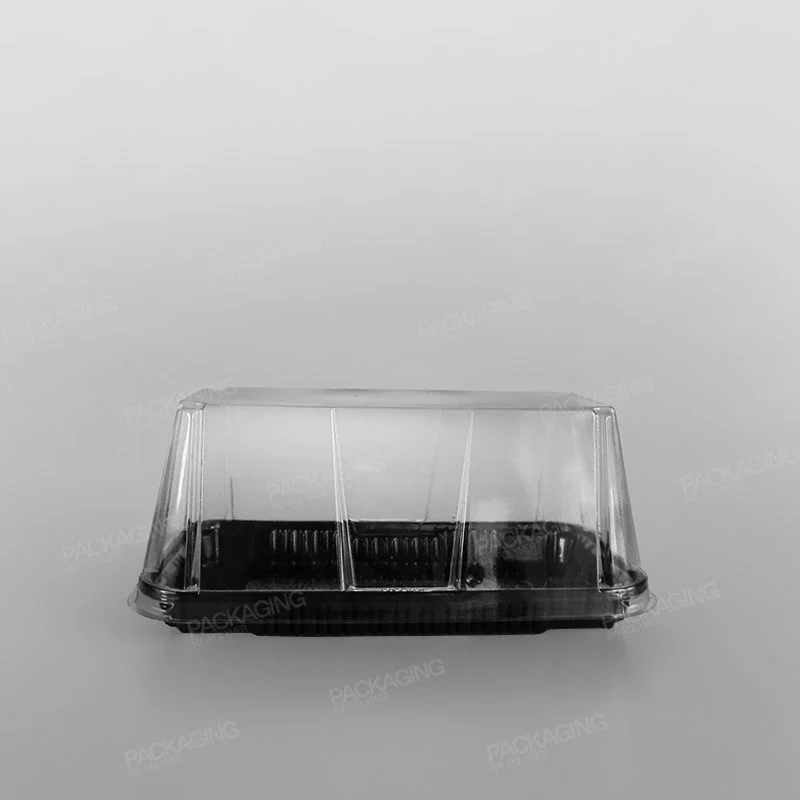 GPI Actipack Premium Clear Rectangular Domed Lid - 226 x 122mm - Image 3