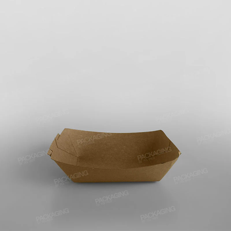 Kraft Greaseproof Food Trays - Image 5