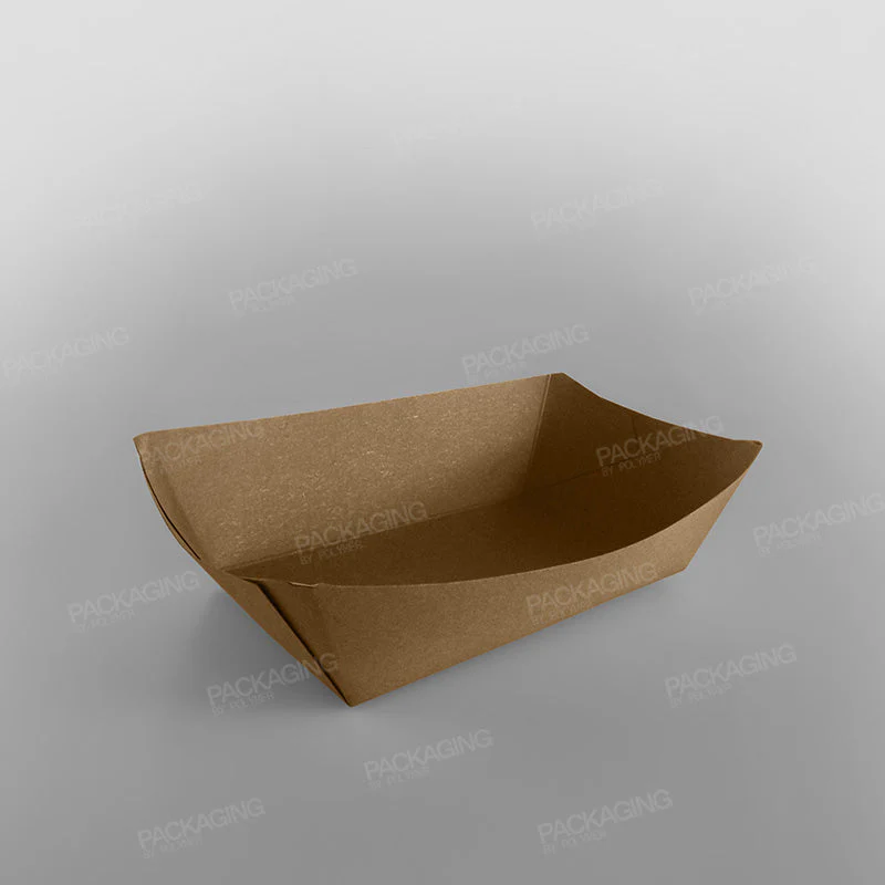 Kraft Greaseproof Food Trays - Image 7