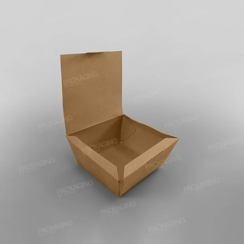 Kraft Hinged Fish & Chips/ Food Box - Image 3