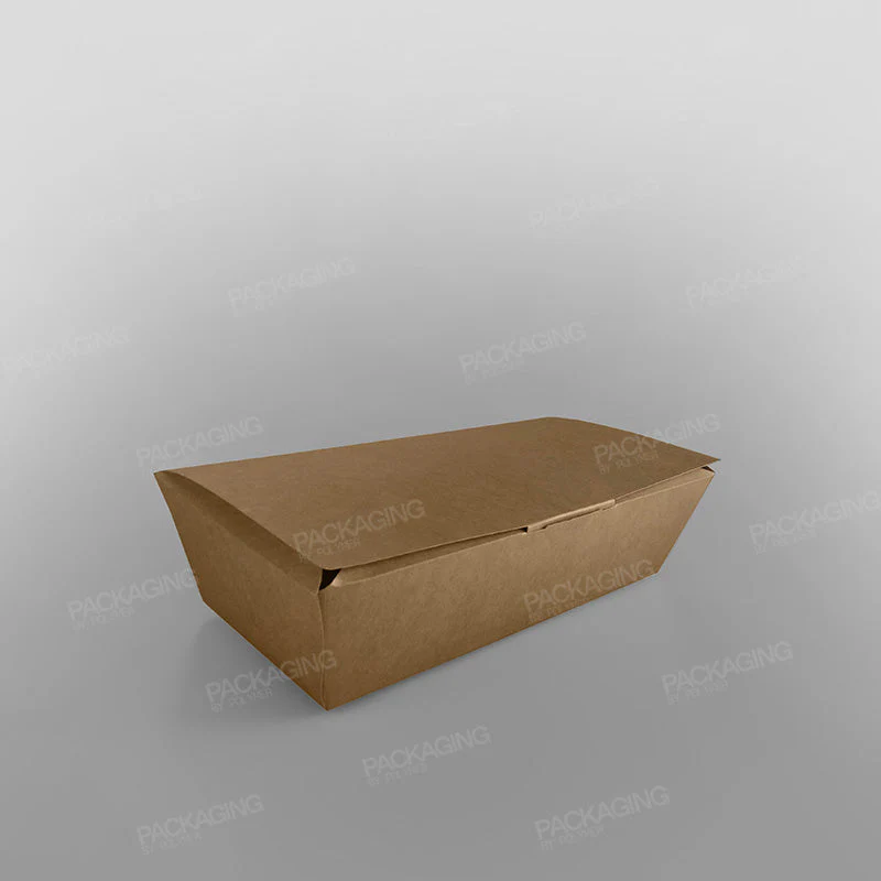 Kraft Hinged Fish & Chips/ Food Box - Image 4