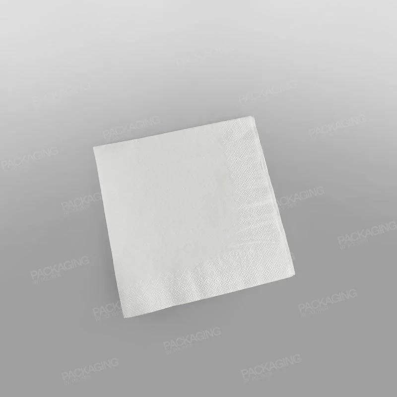 Poppies Napkin White 2 Ply - Image 3