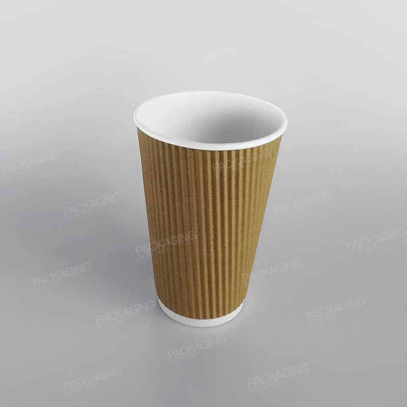 Ripple Paper Cup Hot - Kraft - Image 10