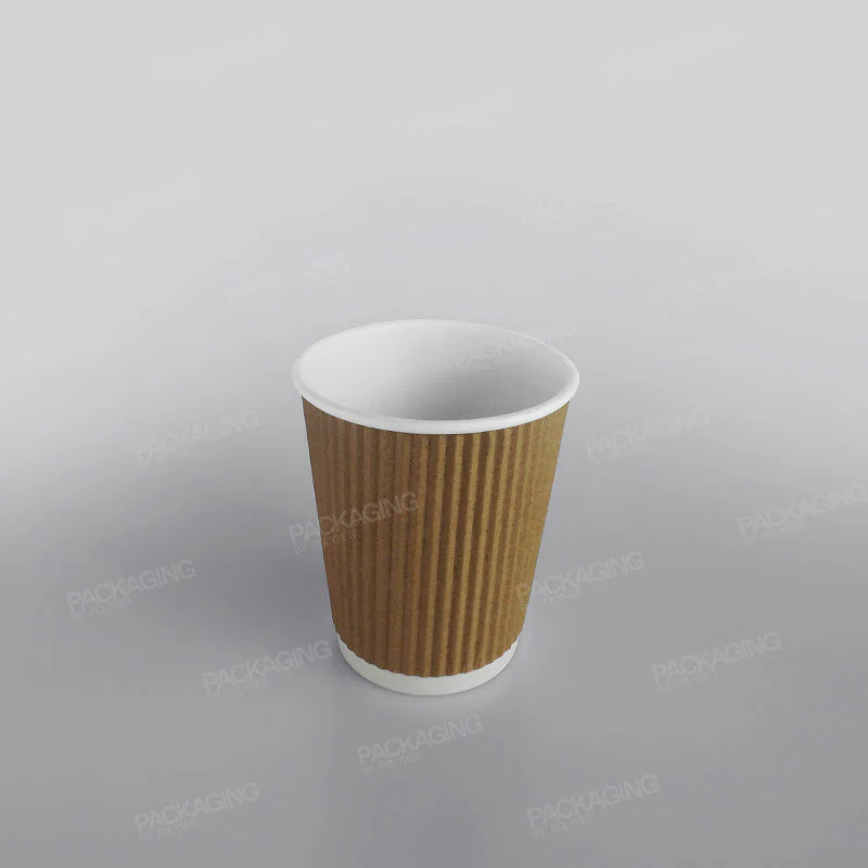 Ripple Paper Cup Hot - Kraft - Image 3