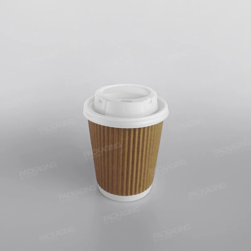 Ripple Paper Cup Hot - Kraft - Image 4