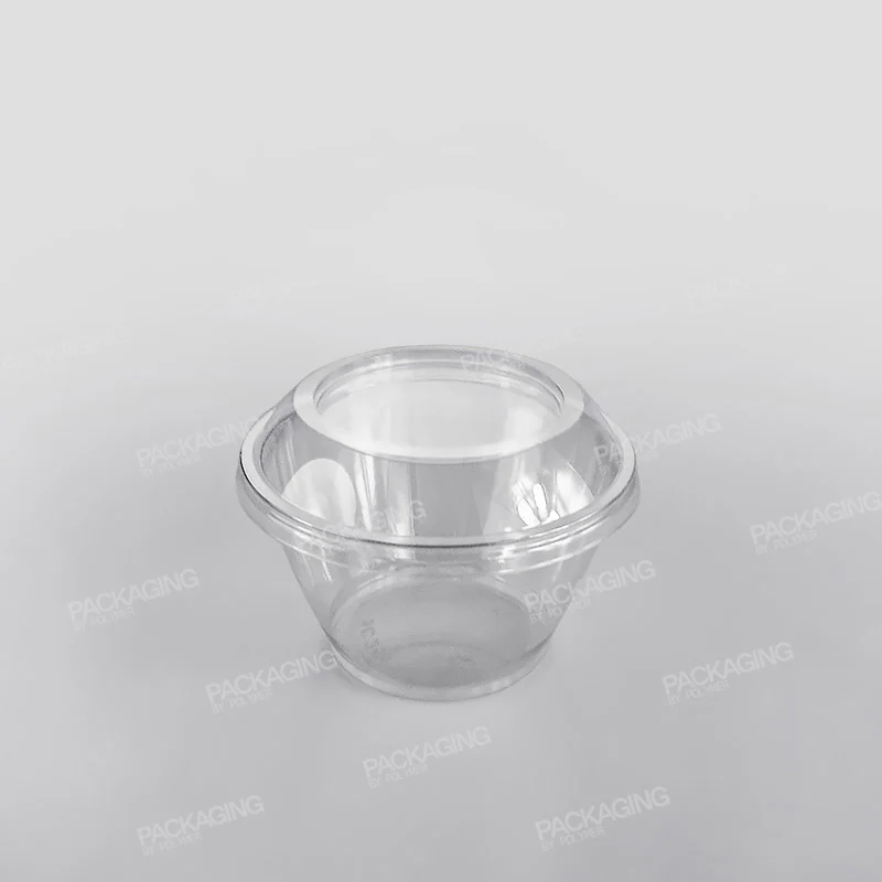 Somoplast Clear Round Dessert Container - Image 5